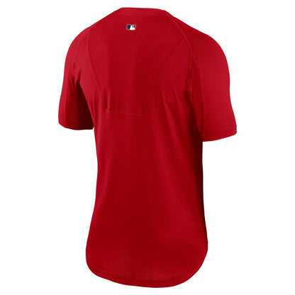 Los Angeles Angels Authentic Collection Performance Raglan T-Shirt - Red | Nike