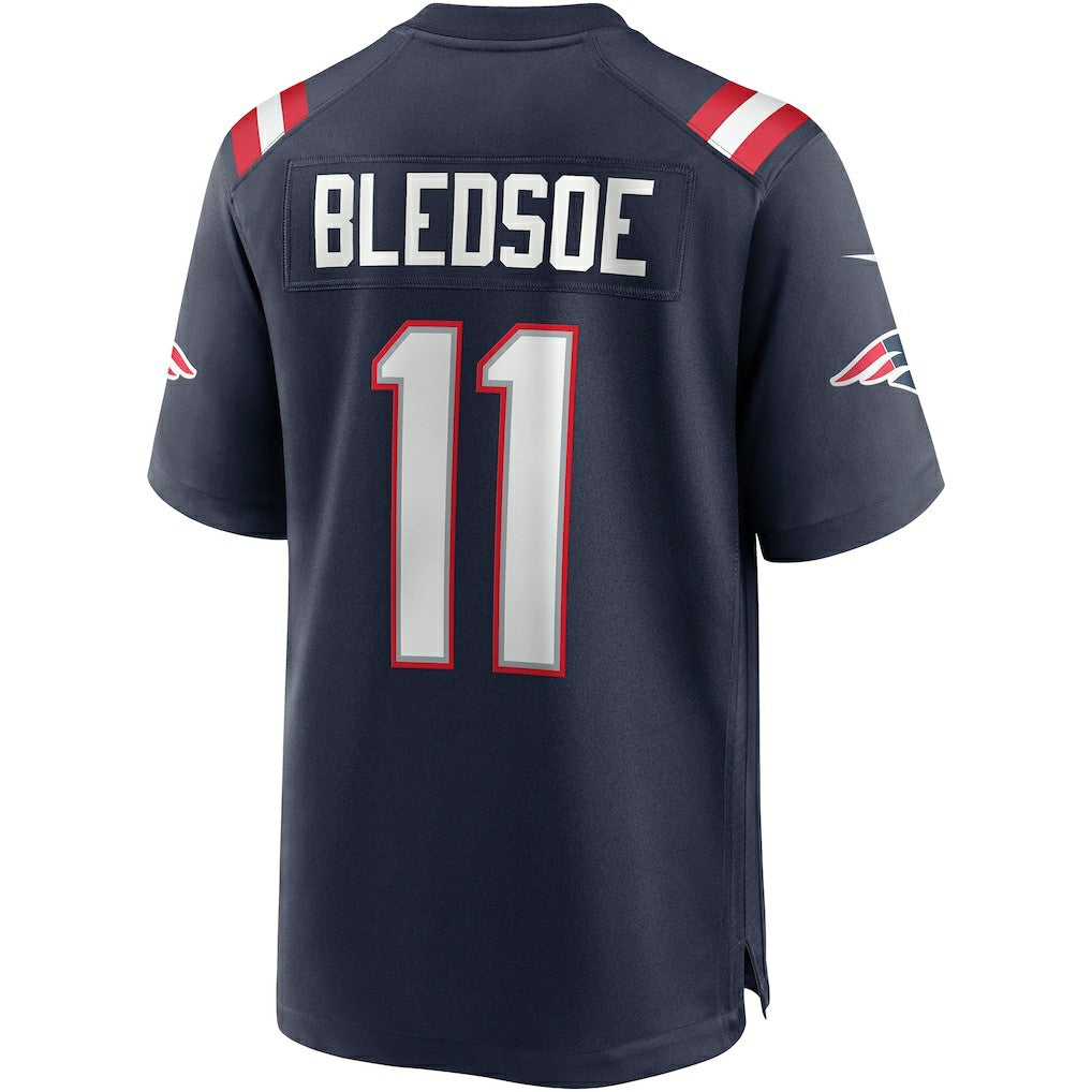 Drew Bledsoe New England Patriots Game Retired Player Jersey - Navy | Nike discount