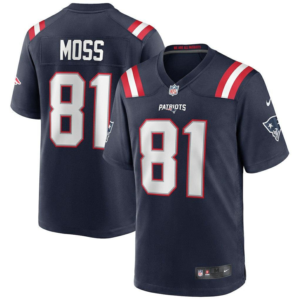 Randy Moss New England Patriots Game Retired Player Jersey - Navy | Nike discount