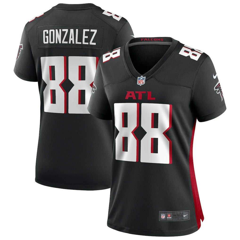 Tony Gonzalez Atlanta Falcons Women's Game Retired Player Jersey - Black | Nike on sale