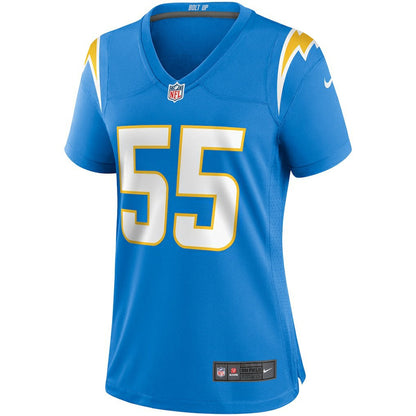 Junior Seau Los Angeles Chargers Women's Game Retired Player Jersey - Powder Blue | Nike cheap