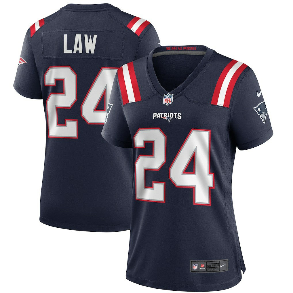 Ty Law New England Patriots Women's Game Retired Player Jersey - Navy | Nike cheap
