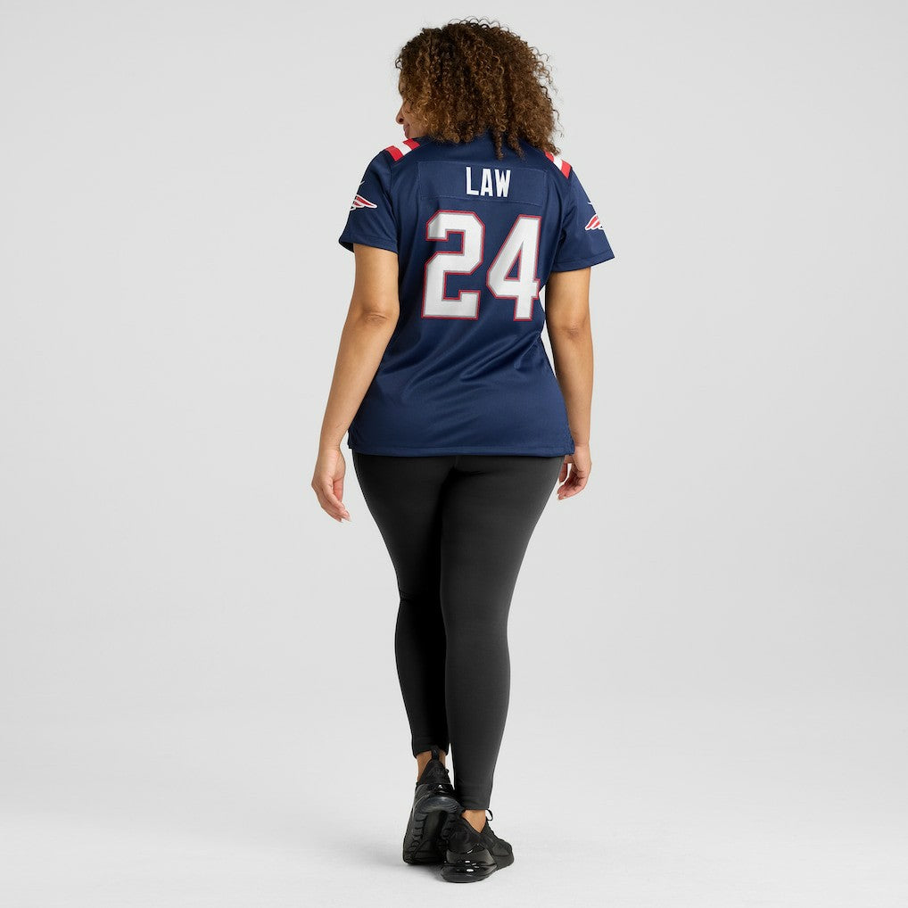 Ty Law New England Patriots Women's Game Retired Player Jersey - Navy | Nike cheap