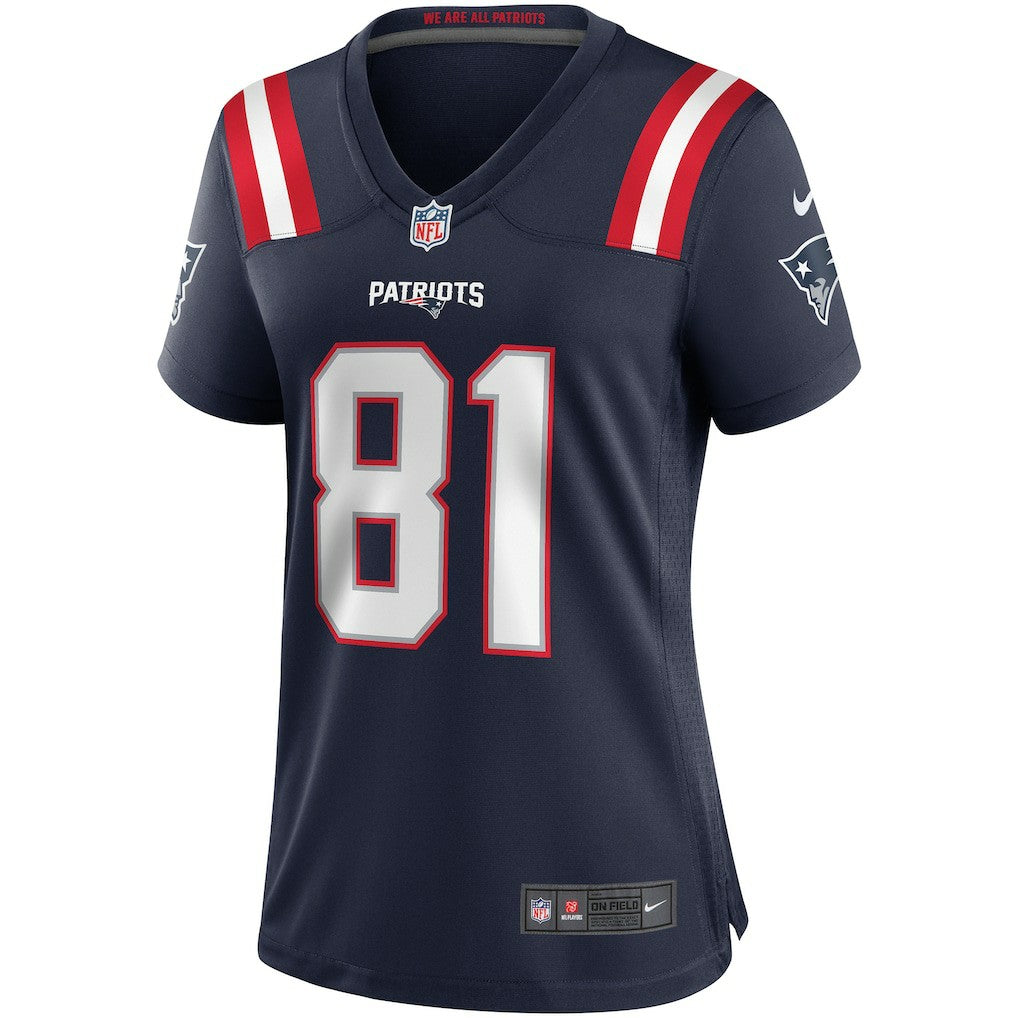 Randy Moss New England Patriots Women's Game Retired Player Jersey - Navy | Nike sale