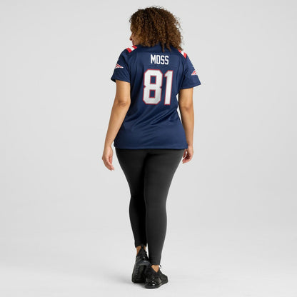 Randy Moss New England Patriots Women's Game Retired Player Jersey - Navy | Nike sale