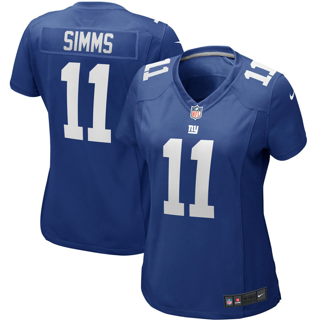 Phil Simms New York Giants Women's Game Retired Player Jersey - Royal | Nike for sale