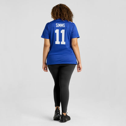 Phil Simms New York Giants Women's Game Retired Player Jersey - Royal | Nike for sale