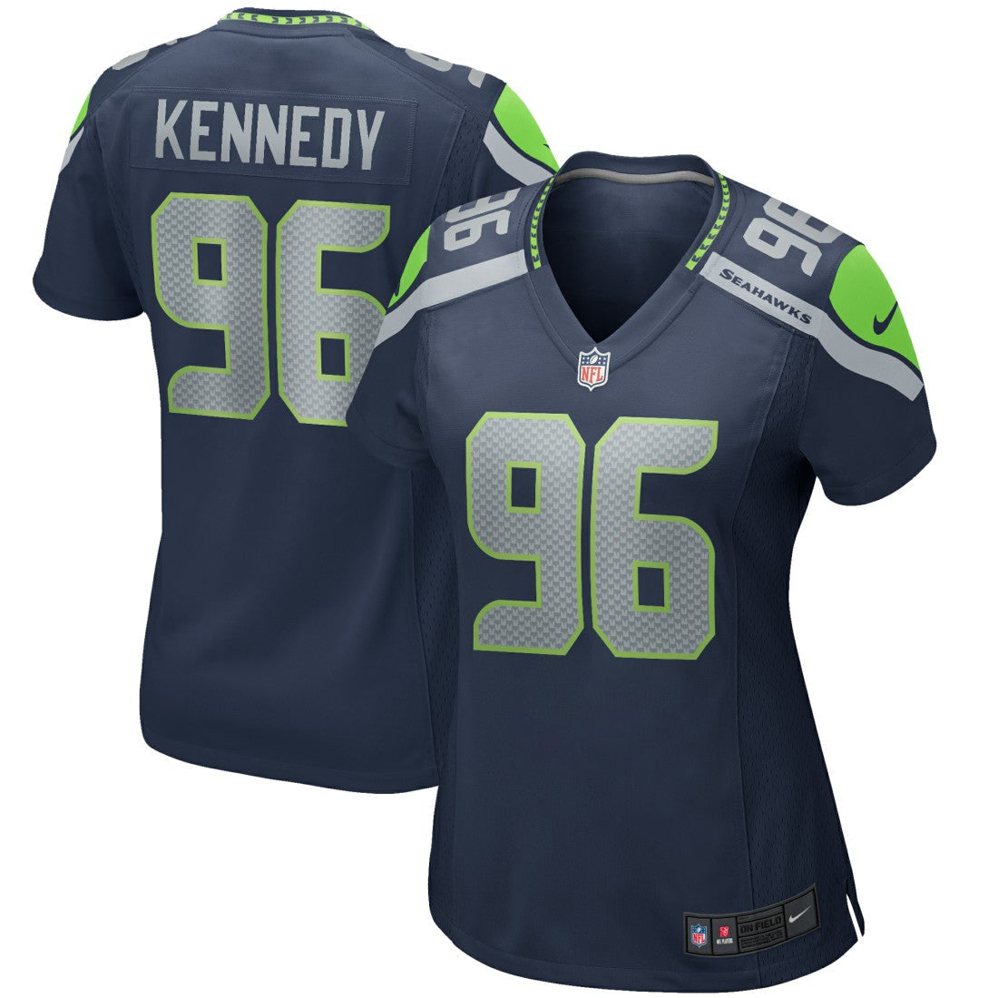 Cortez Kennedy Seattle Seahawks Women's Game Retired Player Jersey - College Navy | Nike cheap