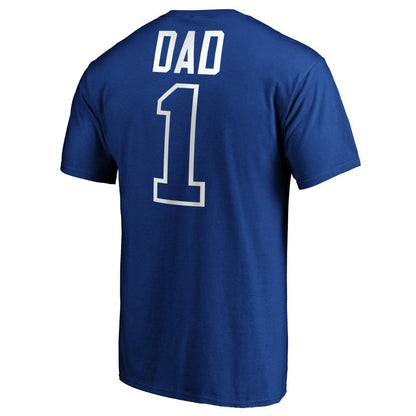 Kansas City Royals Father's Day #1 Dad T-Shirt - Royal