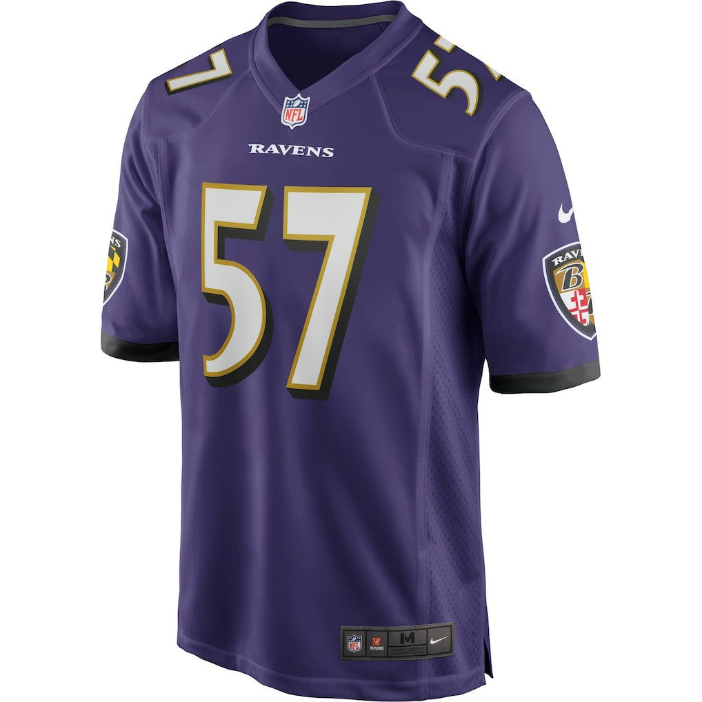 Bart Scott Baltimore Ravens Game Retired Player Jersey - Purple | Nike online