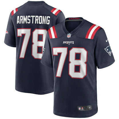 Bruce Armstrong New England Patriots Game Retired Player Jersey - Navy | Nike on sale