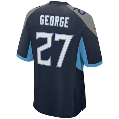 Eddie George Tennessee Titans Game Retired Player Jersey - Navy | Nike for sale
