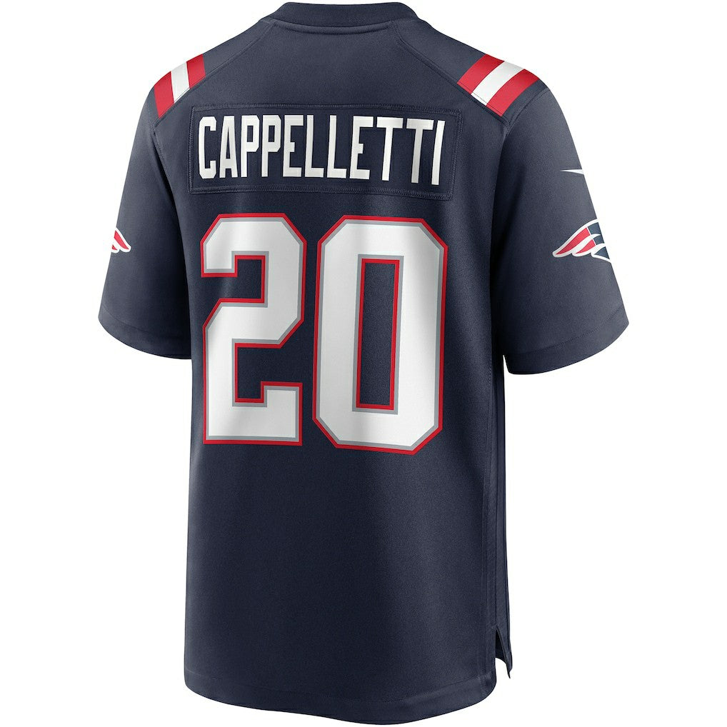 Gino Cappelletti New England Patriots Game Retired Player Jersey - Navy | Nike on sale