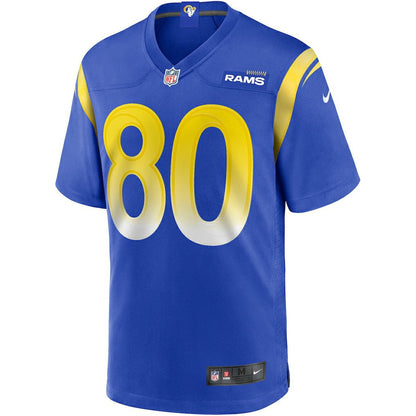 Isaac Bruce Los Angeles Rams Game Retired Player Jersey - Royal | Nike outlet