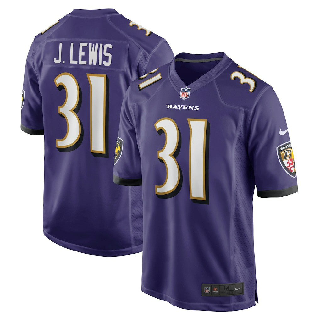 Jamal Lewis Baltimore Ravens Game Retired Player Jersey - Purple | Nike outlet