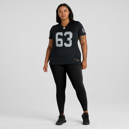 Gene Upshaw Las Vegas Raiders Women's Game Retired Player Jersey - Black | Nike discount