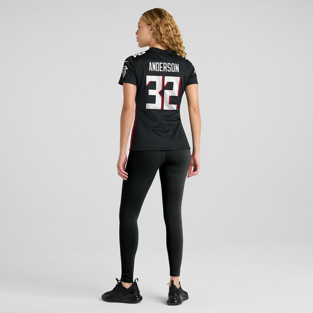 Jamal Anderson Atlanta Falcons Women's Game Retired Player Jersey - Black | Nike sale