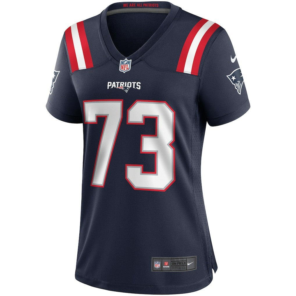 John Hannah New England Patriots Women's Game Retired Player Jersey - Navy | Nike discount
