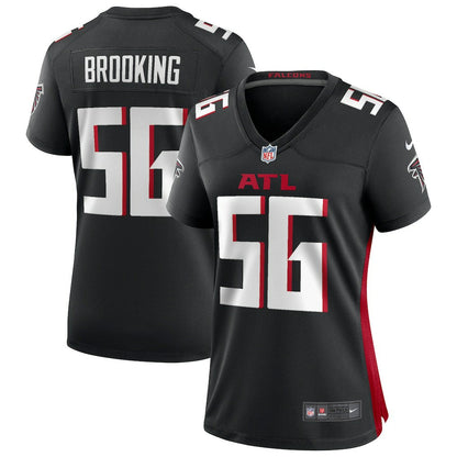 Keith Brooking Atlanta Falcons Women's Game Retired Player Jersey - Black | Nike cheap