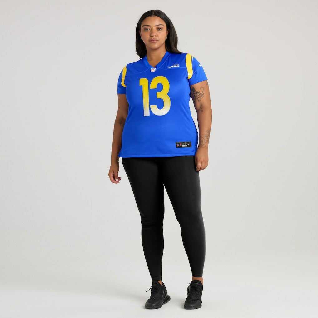 Kurt Warner Los Angeles Rams Women's Game Retired Player Jersey - Royal | Nike outlet
