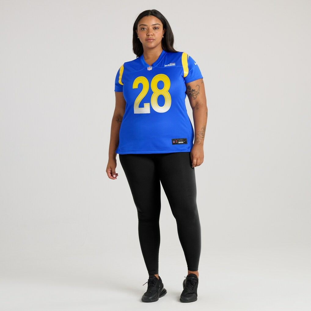 Marshall Faulk Los Angeles Rams Women's Game Retired Player Jersey - Royal | Nike on sale