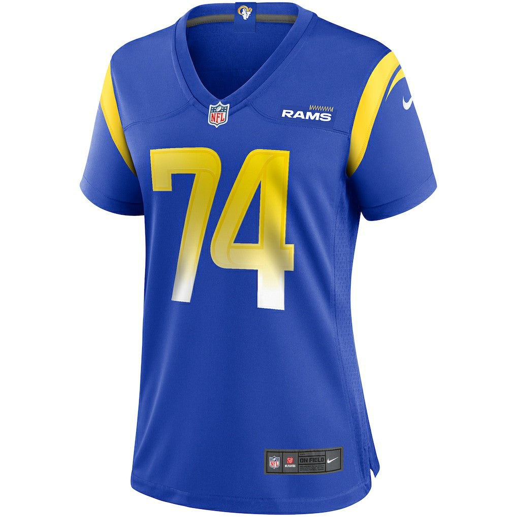Merlin Olsen Los Angeles Rams Women's Game Retired Player Jersey - Royal | Nike discount