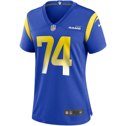 Merlin Olsen Los Angeles Rams Women's Game Retired Player Jersey - Royal | Nike discount