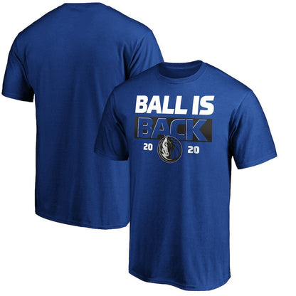 Dallas Mavericks Ball Is Back T-Shirt sale - Royal discount