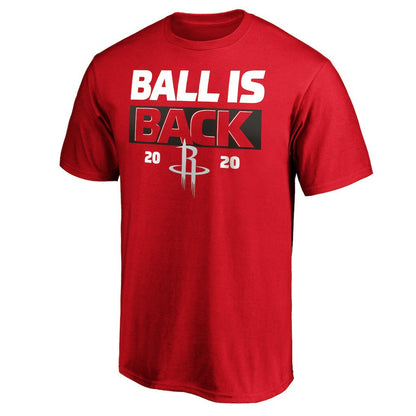 Houston Rockets Ball Is Back T-Shirt - Red on sale
