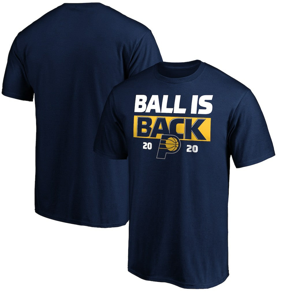 Indiana Pacers Ball Is Back T-Shirt - Navy outlet