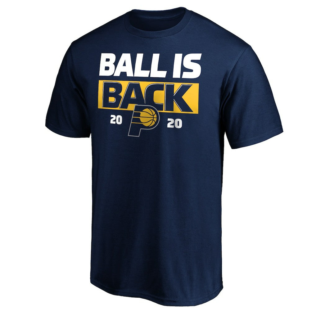 Indiana Pacers Ball Is Back T-Shirt - Navy outlet