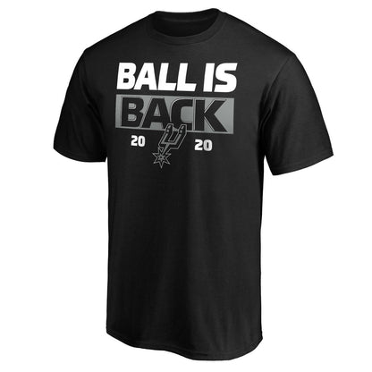 San Antonio Spurs Ball Is Back T-Shirt - Black discount