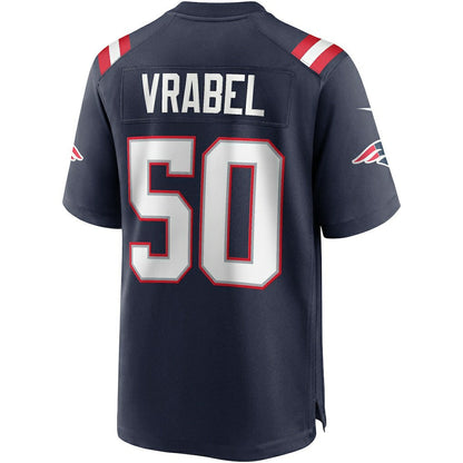 Mike Vrabel New England Patriots Game Retired Player Jersey - Navy | Nike for sale