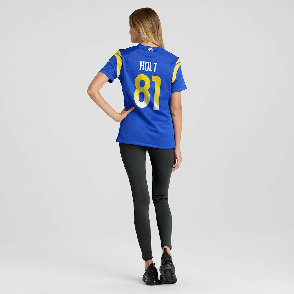 Torry Holt Los Angeles Rams Women's Game Retired Player Jersey - Royal | Nike for sale