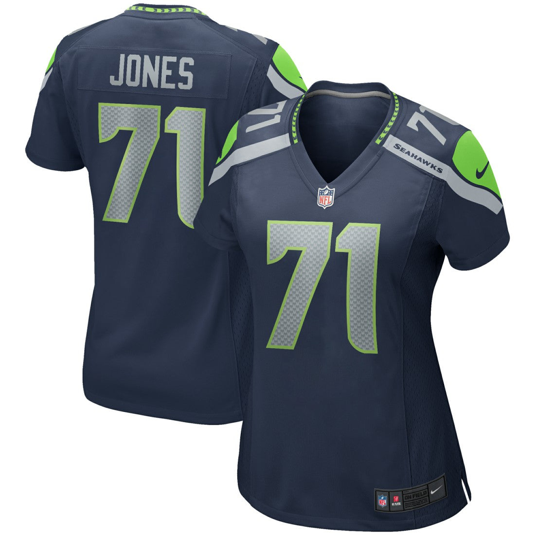 Walter Jones Seattle Seahawks Women's Game Retired Player Jersey - College Navy | Nike sale