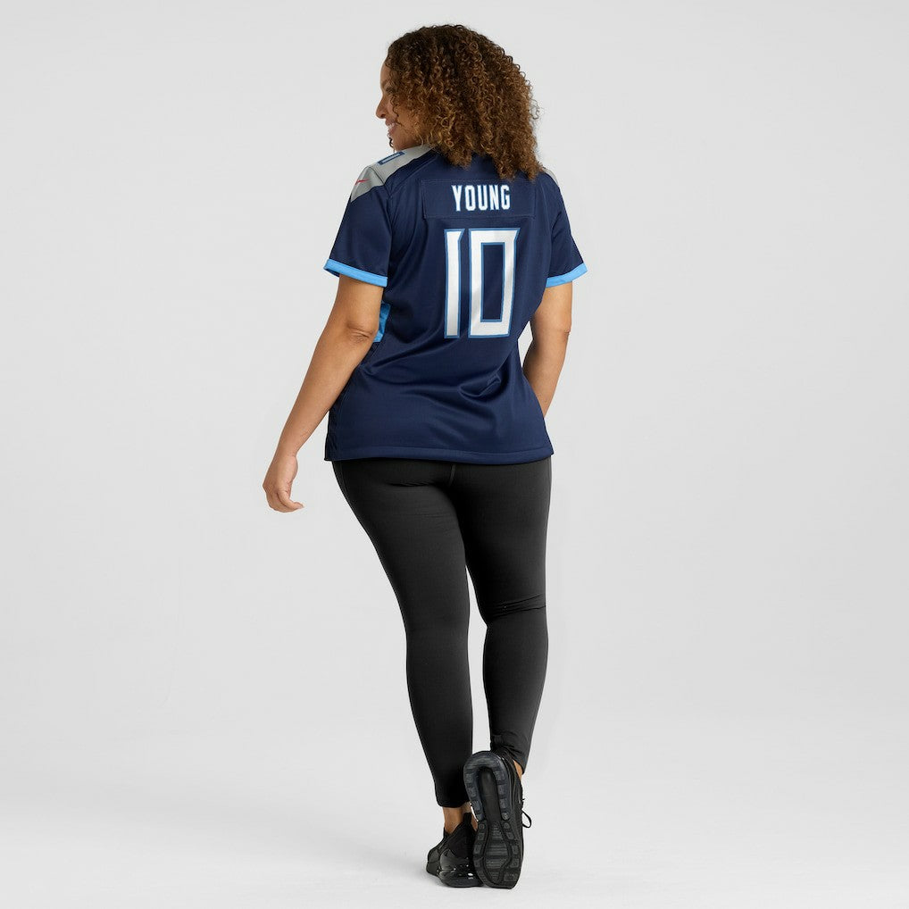 Vince Young Tennessee Titans Women's Game Retired Player Jersey - Navy | Nike sale