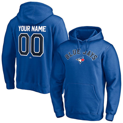 Toronto Blue Jays Personalized Winning Streak Name & Number Pullover Hoodie - Royal