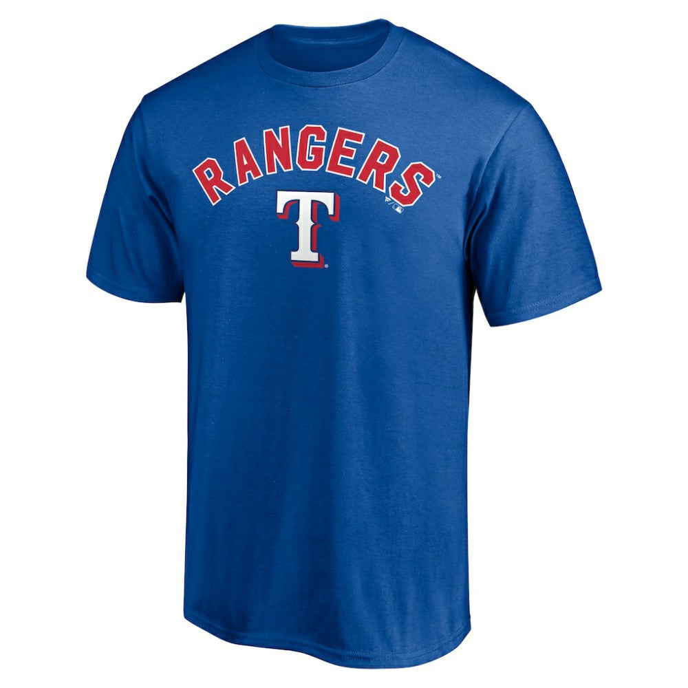 Texas Rangers Personalized Team Winning Streak Name & Number T-Shirt - Royal