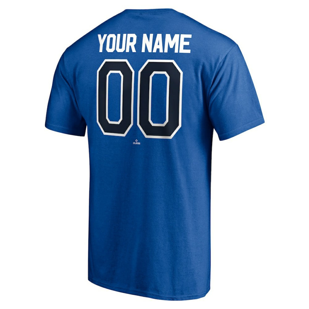 Toronto Blue Jays Personalized Team Winning Streak Name & Number T-Shirt - Royal