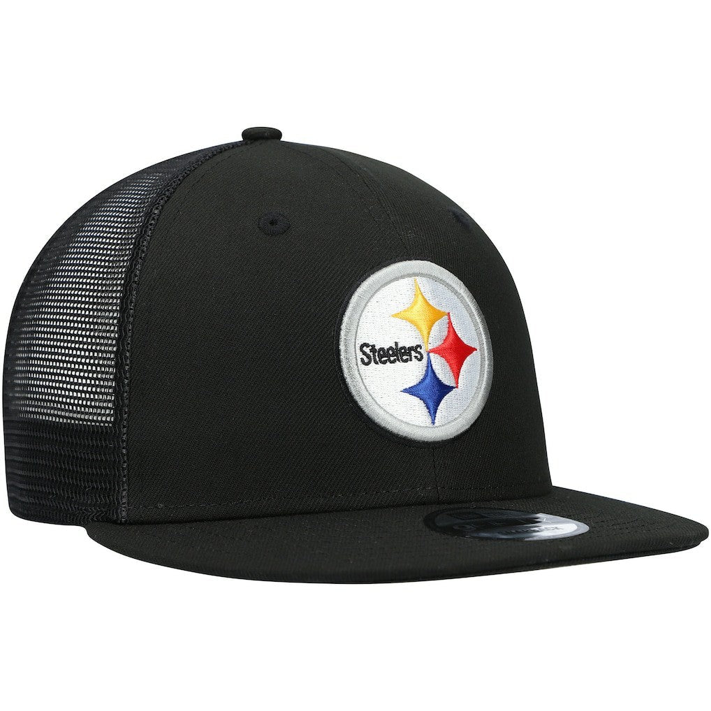 Pittsburgh Steelers New Era Shade Trucker 9FIFTY Snapback Hat - Black outlet