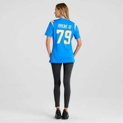 Trey Pipkins III Los Angeles Chargers Women's Game Jersey - Powder Blue | Nike sale