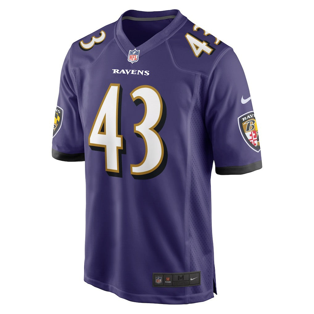 Justice Hill Baltimore Ravens Game Jersey - Purple | Nike sale