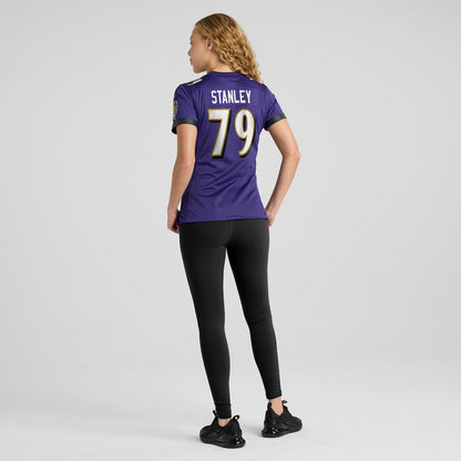 Ronnie Stanley Baltimore Ravens Women's Game Jersey - Purple | Nike on sale