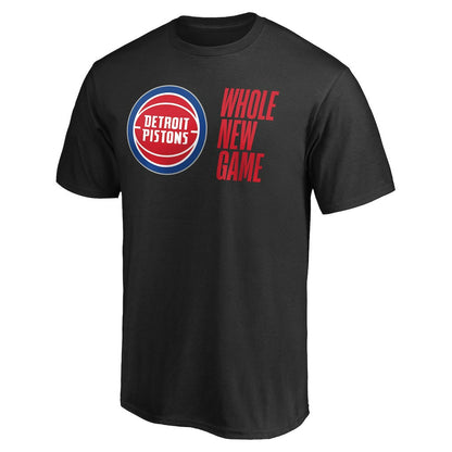 Detroit Pistons Whole New Game Team T-Shirt sale - Black shop