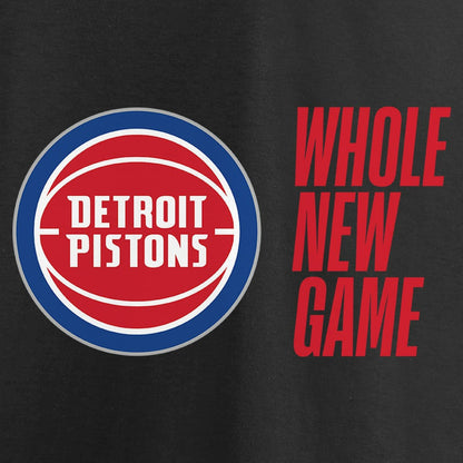 Detroit Pistons Whole New Game Team T-Shirt sale - Black shop