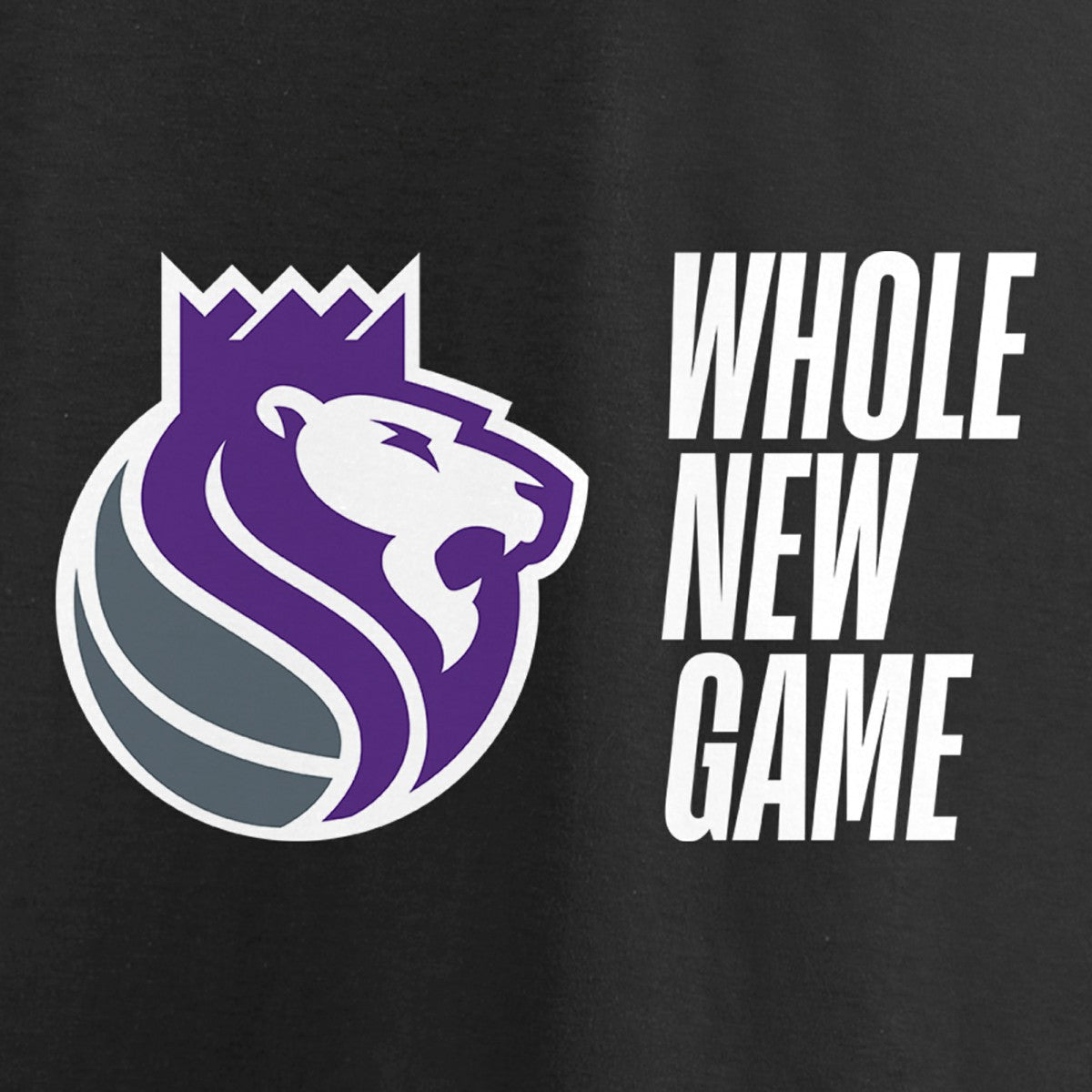 Sacramento Kings Whole New Game Team T-Shirt - Black shop