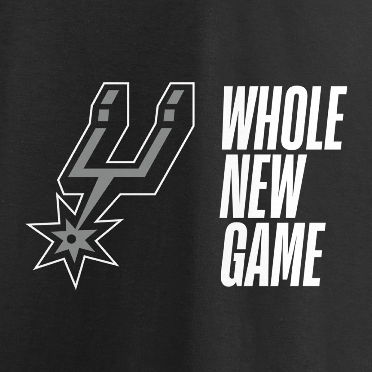 San Antonio Spurs Whole New Game Team T-Shirt - Black on sale