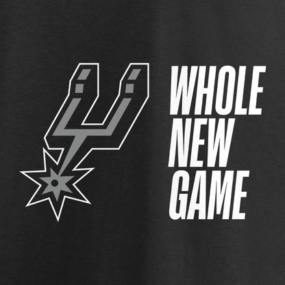 San Antonio Spurs Whole New Game Team T-Shirt - Black on sale