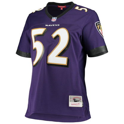 Ray Lewis Baltimore Ravens Women's Legacy Replica Team Jersey - Purple cheap
