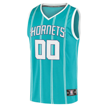Charlotte Hornets Fast Break Replica Custom Jersey - Icon Edition - Teal | Fanatics for sale